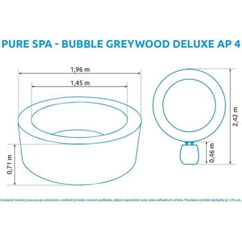Intex Pure Spa Bubble Wood 28440