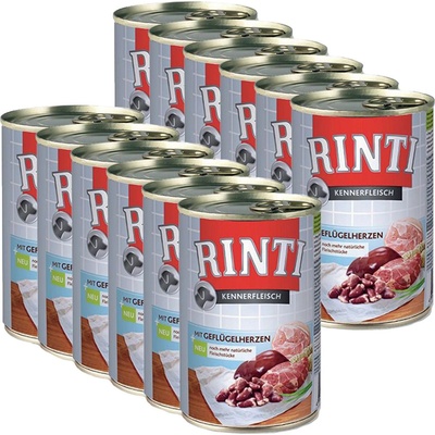 RINTI Пилешки сърца - консерва 12 x 400г
