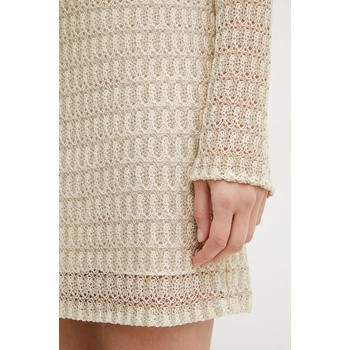 Missoni Рокля Missoni в бежово къса с кройка по тялото DS25SG1M. BR010R (DS25SG1M.BR010R)