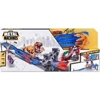 Metal Machines Autodráha 4 Lane Raptor Attack Set