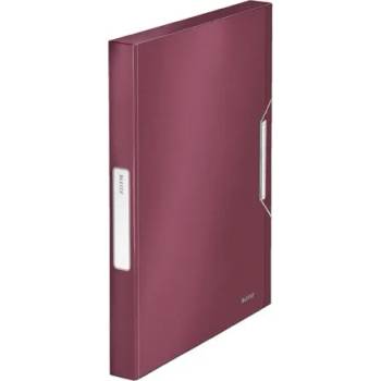 Leitz Гумена папка, 30 мм, PP, A4, LEITZ "Style Jumbo", гранатово червено 39560028 (39560028)