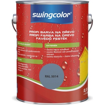 Swingcolor Profi Farebný email na drevo 2,5 l holubia modrá