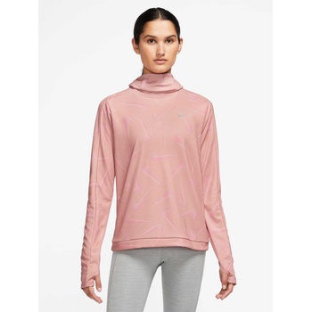 Nike Суитшърт w nk df swsh prnt pacer hooded