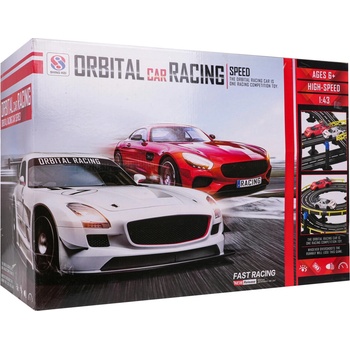 JOKO Mega Veľká Autodráha Mega Race Track Crazy Loop 2,68m x 1,87m dĺžka Trasy 28 metrov