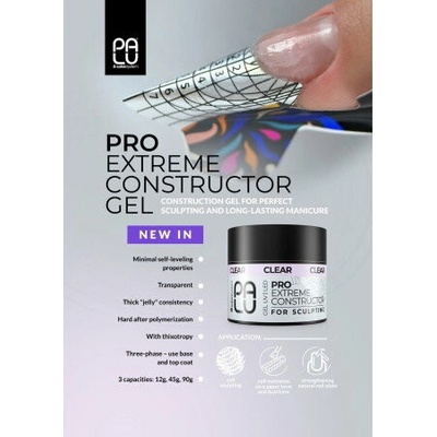 Palu Pro Extreme Constructor nejtvrdší stavební gel clear 12 g