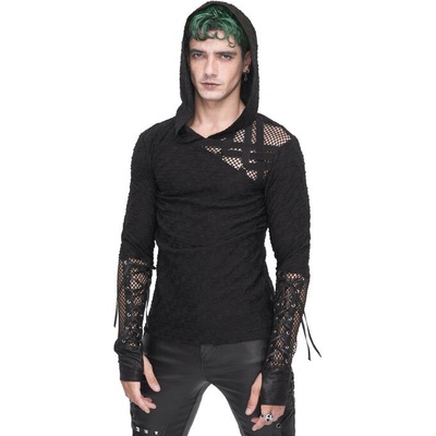 Tričko gothic and punk Devil Fashion Punk černá