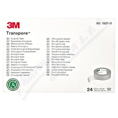 3M Transpore transp.náplast 1.25 cm x 9.15 m 24 ks