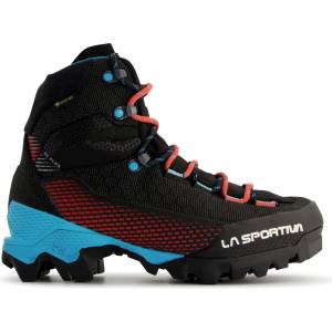 La Sportiva Дамски алпийски обувки La Sportiva Women's Aequilibrium ST GTX Mountaineering boots - Black / Hibiscus - размер 38 (EU) (120-0100-0115)