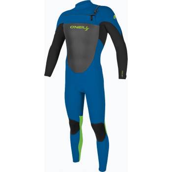 O'Neill Детски неопренов костюм за плуване O'Neill Epic 3/2mm Chest Zip Full ocean/black/dayglo