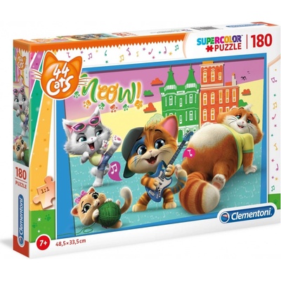 Clementoni 44 koček 29763 180 dílků