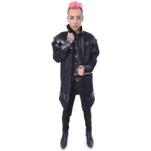 Chemical black мъжко палто (яке) chemical black - raze - black - j-raze-b