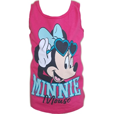 Kiddee dívčí tílko Minnie bílá