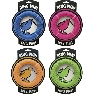 Kiwi Ring Mini lietajúci kruh plávajúci 13 cm oranžová