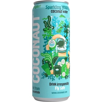Coconaut Kokosová voda perlivá 320 ml