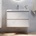 Bath Deluxe Шкаф за баня с мивка MOLDE 80x55x46 cm бял (BT0141)