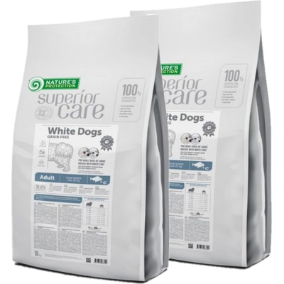 Nature's Protection Superior Care Grain Free White Fish Adult Large Breeds 2 x 10 kg