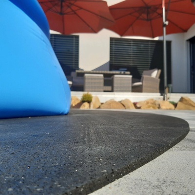 Flomat Gumová podložka pod bazén FLOMA PoolPad - 303 x 0,8 cm – Zbozi.Blesk.cz