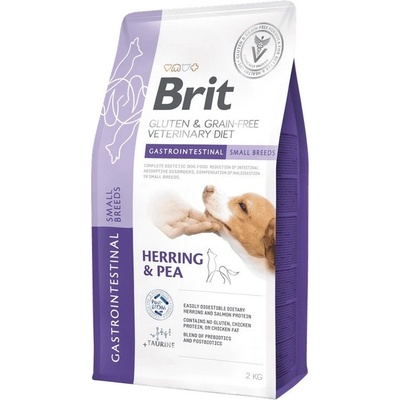 Brit Veterinary Diets GF dog Gastrointestinal small breeds 2 kg