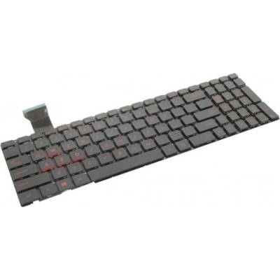 Movano asus N752V Klávesnice pro notebook (podsvícená)