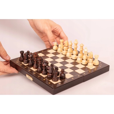 MAGNETICKÉ mini šachy s potiskem Sunrise Chess & Games