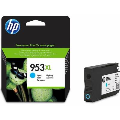 HP F6U16AE оригинална мастилена касета (циан) (ohi f6u16ae-953xlc 10995)