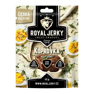 Svět plodů Royal Jerky Kôprovka 22 g