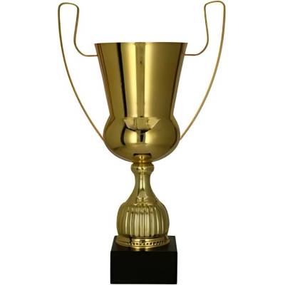 Zlatý kovový pohár 53 cm 18 cm