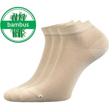 Lonka Bambusové ponožky Desi béžová