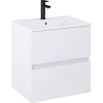 Roca МЕБЕЛ ЗА БАНЯ С УМИВАЛНИК n-cube unik a852503806 55см МДФ БЯЛ ГЛАНЦ (a852503806)
