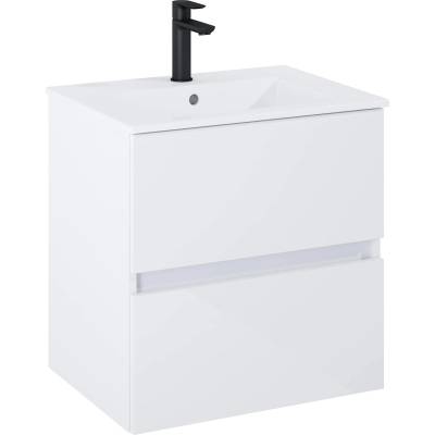 Roca МЕБЕЛ ЗА БАНЯ С УМИВАЛНИК n-cube unik a852503806 55см МДФ БЯЛ ГЛАНЦ (a852503806)