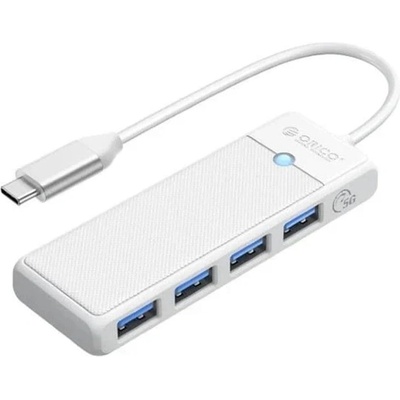 ORICO хъб USB3.1 HUB Type-C - 4 x USB3.0 - PAPW4A-C3-015-WH (PAPW4A-C3-015-WH-EP)
