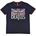 The Beatles Drop T Logo & Vintage Flag Ringer Navy Blue XL Риза (BEATRG407MN04)