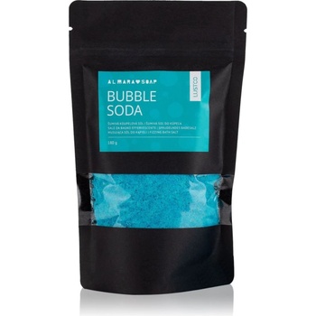 Almara Soap Bath Salt Bubble Soda оцветяваща сол за вана 180 гр