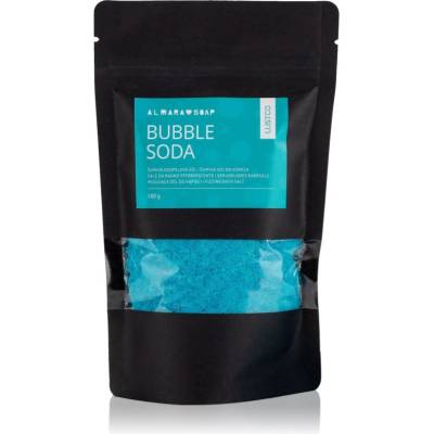 Almara Soap Bath Salt Bubble Soda оцветяваща сол за вана 180 гр
