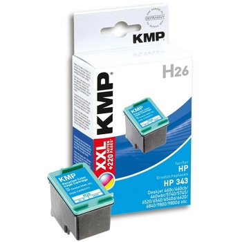 Compatible Kmp h26 печатаща касета hp c8766e № 343 цветна (1024,4343)