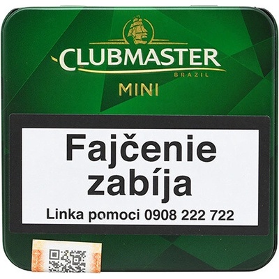 Clubmaster Mini No. 124 Brazil cigarillos 20 ks