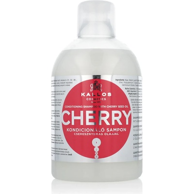 Kallos Kallos Cherry Hair Shampoo With Cherry Seed Oil 1000 ml