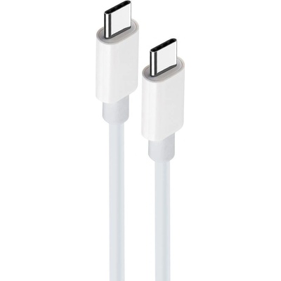 Maxlife MXUC-05 кабел USB-C - USB-C 1, 0 m 60W, бял