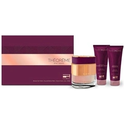 Afnan Rue Broca Théorème Femme Комплект Парфюмна вода Жени 100 ml + лосион за тяло 100 ml + душ гел 100 ml