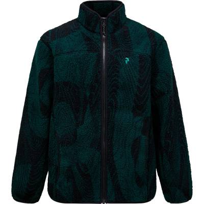 Peak Performance Мъжко поларено яке Peak Performance Graphic Pile Jacket Fleece jacket - Logo Era (005-6947-0112)