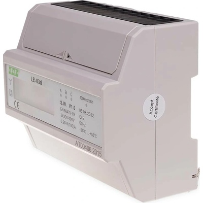 LE-03d - 3-fázový digitálny elektromer, 3x 230/400V, 100A