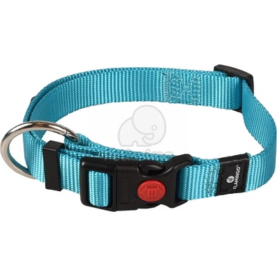Flamingo Ziggi нашийник, тюркоаз M: 2 см x 40-55 см