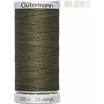 Niť GÜTERMANN Extra silná, 100 m, khaki