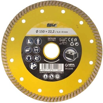 Magg Diamantový kotouč 150 x 22,2 mm DKTK150