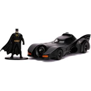 Jada Toys Batman - Batmobile 1989 в мащаб 1: 32 с фигурка