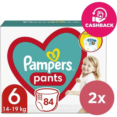 PAMPERS Pants 6 2x84 ks