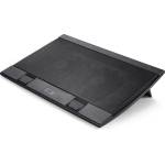 Deepcool Охлаждаща подложка DeepCool WIND PAL FS, 17", 2x140 mm, черна (DP-N222-WPALFS)