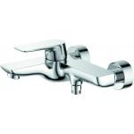 Inter Ceramic Стенен смесител за вана и душ НОЕМИ ICF 6628338, Inter Ceramic, месинг, хром, с аксесоари, 21x19.2см (6628338)