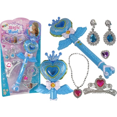 LEAN TOYS Čarovná sada interaktívna dievčatá modrá