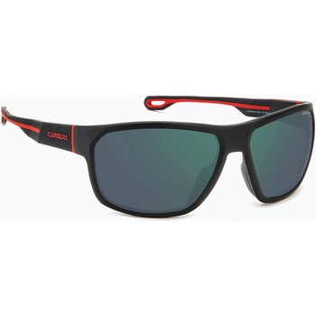 Carrera Мъжки слънчеви очила Carrera 4018/S матово черно червено/зелено сиво с висок контраст и антирефлекс